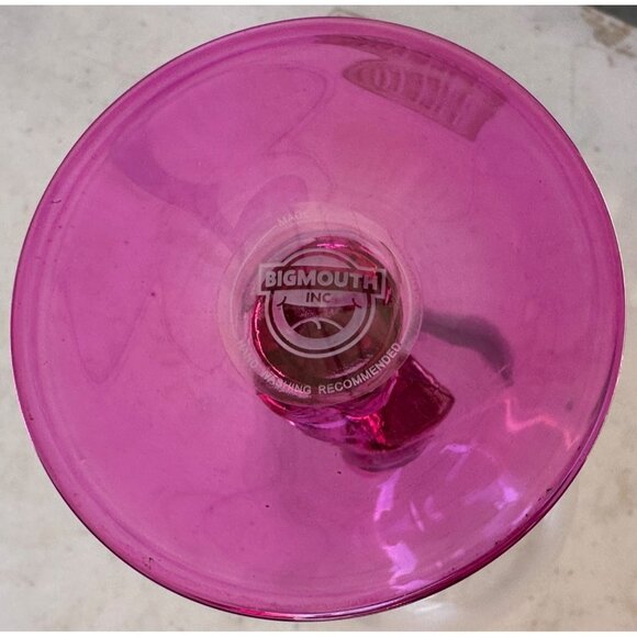 1-pc. Flamingo Theme 16 oz. Wine Glass w/Translucent Flamingo Stem 9" Tall (NWB) - Picture 5 of 15